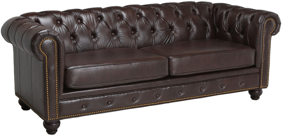 Ten Iconic Furniture Designs That Never Go Out of Style Lavina Sofa in Leather